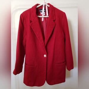 Sag Harbor Classic Red Blazer